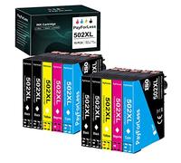 PayForLess 502XL Cartucce d'inchiostro Compatibili per Epson 502 XL Sostituzione per Workforce WF 2860 WF 2865 WF 2860DWF Expression Home XP 5105 XP 5100 XP5100 (4 Nero, 2 Ciano, 2 Magenta, 2 Giallo)