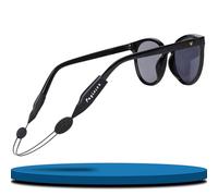 Payivsve Cinturino per occhiali regolabile | cinturino per occhiali sportivi per donne, bambini, uomini | fasce per occhiali da uomo tenuta sicura | supporto impermeabile adatto per occhiali, Nero ,