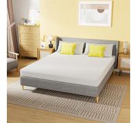 PayLessHere Materasso California King in memory foam da 15,2 cm, senza fibra di vetro, certificato CertiPUR-US, letto in una scatola, sonno fresco e comodo supporto