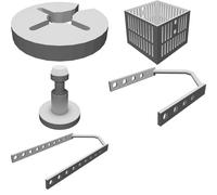 Payload Basket for Drone & RC Helicopter with Handle and Security Clips