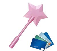 Payment Card Wand, 3D Printed Holder, Contactless Stick with Balanced Grip, Compact Utility with Portable Style, Entertainment Accessory, Practical Solution for Tech Lovers Cosplay Fan Maghi