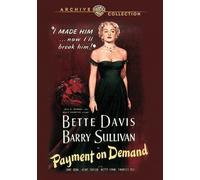 Payment On Demand (DVD) Barry Sullivan Bette Davis Betty Lynn Jane Cowl