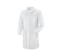 PAYPER 50 Pezzi Camice di Protezione Monouso PP-U-02 LAB COAT in TNT cn Elastici