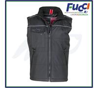 SMANICATO DA LAVORO GILET MULTITASCHE IMBOTTITO INVERNALE UOMO PESCA CACCIA