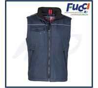 SMANICATO DA LAVORO GILET MULTITASCHE IMBOTTITO INVERNALE UOMO PESCA CACCIA