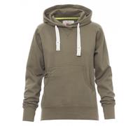 PAYPER ATLANTA+ LADY FELPA da DONNA in Cotone Garzato con Cappuccio e Marsupio