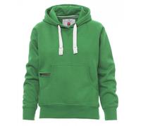 PAYPER ATLANTA+ LADY FELPA da DONNA in Cotone Garzato con Cappuccio e Marsupio