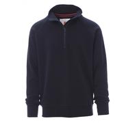 PAYPER AUSTIN Felpa da Uomo con Mezza Zip in Cotone 100% Senza Cappuccio Lavoro