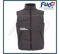 Payper AZUA 2.0 Gilet da Lavoro Uomo Imbottito Multitasche Smanicato Invernale