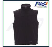 Payper BERING Gilet Softshell Uomo Smanicato Lavoro Impermeabile Traspirante