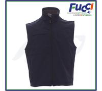Payper BERING Gilet Softshell Uomo Smanicato Lavoro Impermeabile Traspirante
