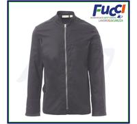 Payper BOSS Giacca da Cuoco Uomo Traspirante con Zip Centrale in Ripstop Stretch