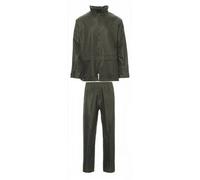 PAYPER Completo SET NYLON Antipioggia Giacca Pantaloni in Poliestere Da Lavoro