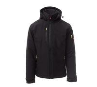 PAYPER Creek Pad - Giacca softshell invernale, unisex, colore nero, taglia M, Nero , M