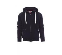 Payper Dallas+ Felpa Full Zip con Cappuccio Garzata da uomo Navy Blue