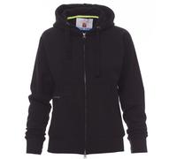 Payper DALLAS+ LADY Felpa Donna con Cappuccio Tasche a Marsupio Con doppia Zip