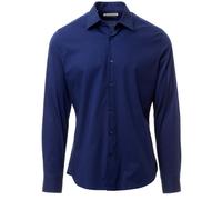 Payper FLORENTIA Camicia Da Uomo Slim Manica Lunga Collo Italiano Bottone Polsi