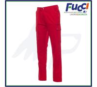 PANTALONE LAVORO MULTISTAGIONE MULTITASCHE COTONE UOMO PAYPER FOREST