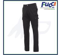 PAYPER Forest Stretch Pantaloni Elasticizzati da Uomo Multistagione con Tasconi, Colore: Antracite, Taglia: 64/66