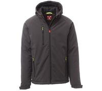 Payper GALE PAD Giacca Softshell Imbottito impermeabile Uomo Giubbino Cappuccio