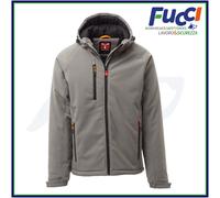 Payper Gale Pad Giubbotto Softshell da Lavoro Imbottito Impermeabile Cappuccio
