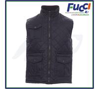 Payper GATE Gilet da Lavoro Uomo Trapuntato Imbottito Multitasche Smanicato