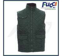 Payper GATE Gilet da Lavoro Uomo Trapuntato Imbottito Multitasche Smanicato