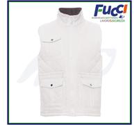 Payper GATE Gilet da Lavoro Uomo Trapuntato Imbottito Multitasche Smanicato