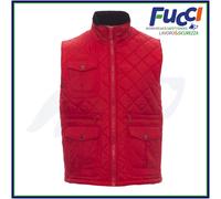 Payper GATE Gilet da Lavoro Uomo Trapuntato Imbottito Multitasche Smanicato