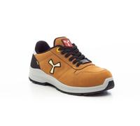 PAYPER - Get Force Low LD S3-NBK Scarpe di Sicurezza S3 Stringata Bassa Scarpa di Sicurezza antistatica Bassa da Donna Colore: Giallo Aspen Taglia: 38