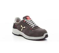 PAYPER - Get Force Low LD S3-NBK Scarpe di Sicurezza S3 Stringata Bassa Scarpa di Sicurezza antistatica Bassa da Donna Colore: Smoke Taglia: 37