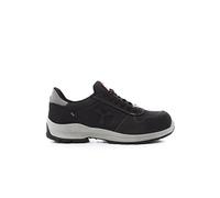 PAYPER Get Force Low Scarpe Antinfortunistica Uomo per Lavoro di Sicurezza S3 in Fiore bovino Traspiranti Resistenti abrasione Ammortizzatore Total Black (42,5)