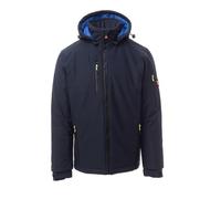 PAYPER Giacca softshell invernale Outddor Creek Pad, unisex, blu navy, taglia L, Blu mare, L