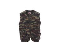 PAYPER Gilet Estivo Pocket (3XL - Mimetico) Anche con Ricamo E Stampa