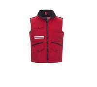 PAYPER Gilet Unisex Mig 2.0 (M - Rosso/Nero) Anche con Ricamo E Stampa