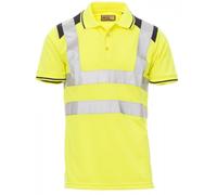 Payper GUARD+ Polo T-Shirt Maglia Alta Visibilità A Manica Corta Catarifrangente