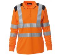 Payper GUARD WINTER LADY Polo Alta Visibilità Donna Manica Lunga CataRifrangente