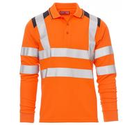 Payper GUARD+ WINTER Polo Maglia Alta Visibilità a Manica Lunga Catarifrangente