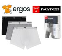 Payper HARRISON Boxer Uomo 3 PEZZI Assortiti Mutanda Gamba Corta Elastico Vita