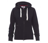 Payper HAWAII+ LADY Felpa da Donna Con Zip Intera Tasche a Marsupio Cappuccio