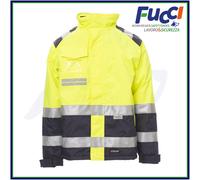 Payper HISPEED Giubbotto Alta Visibilità Uomo Imbottito Bicolore con Cappuccio