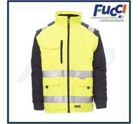 Payper HIWAY Giubbotto Alta Visibilità Uomo Imbottito con Maniche Staccabili