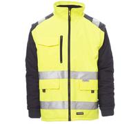 PAYPER HIWAY Giubbotto Uomo Alta Visibilità da Lavoro Giacca Maniche Staccabili