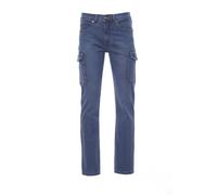 Payper HUMMER Pantalone Jeans Uomo Denim Stretch Multitasche Effetto Consumato