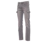 Payper HUMMER Pantalone da Uomo Jeans Denim Tasche Laterali Effetto Consumato