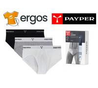 Payper JAMES Slip Uomo 3 PEZZI Assortiti Fianco Basso Elastico Vita Mutande Man