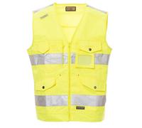 Payper MASTER Gilet Uomo Alta Visibilità da Lavoro catarifrangente casacca bande