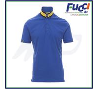 Payper MEMPHIS Polo Uomo Cotone Manica Corta con Colletto Bicolore 3 Bottoni