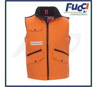 PAYPER Mig 2.0 Gilet Unisex da Uomo Donna 100% Poliestere Interno Imbottito cursore in Metallo con Patta Chiusura Zip Porta Smartphone Badge Bande Reflex (XL)