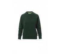 PAYPER Mistral+ Lady Felpa da Donna a Manica Lunga Girocollo, Colore: Verde, Taglia: XL